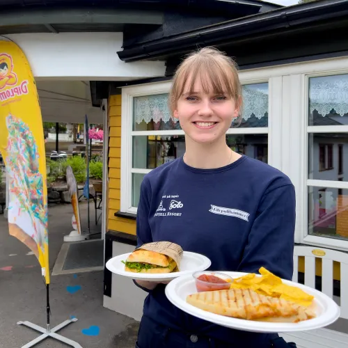 Sandwich og tacobaguette fra Parkkaeen