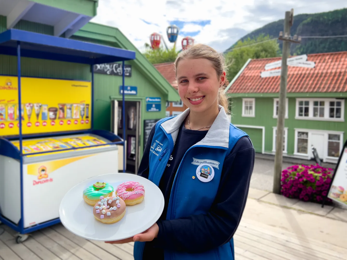 Donuts fra Bokbycafeen