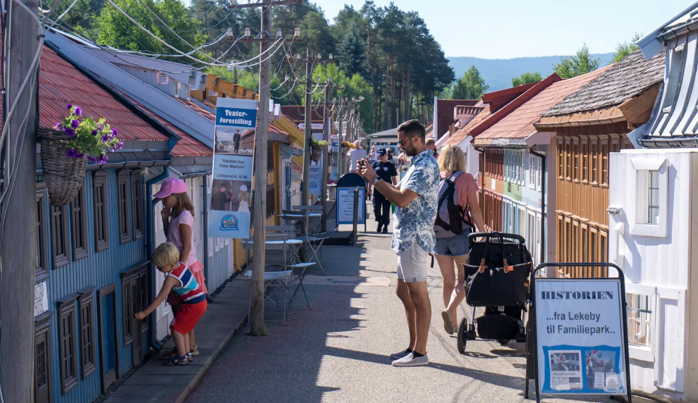 Storgata i Lilleputthammer